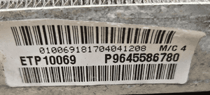 Peugeot 3008 5008 1.6 THP chłodnica wody 9645586780 3