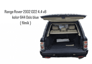 Land Rover Range 2002 644 l322 4.4 V8 Dywan pasy licznik napinacz podszybie fotel dach 4