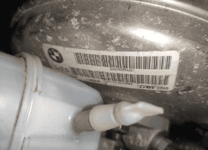 Bmw 5 F10 F11 3.0D pompa serwo hamulcowe 296792954021 oryginał 9