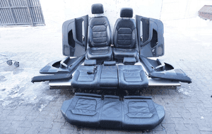 FOTELE SIEDZENIA SKÓRA VW PASSAT B7 SEDAN 1