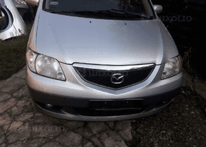 Mazda MPV 99-06 Maska lampa zderzak pas atrapa 2