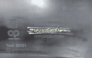 Dokładka zderzaka przód seat tarraco 5FJ805903A 7