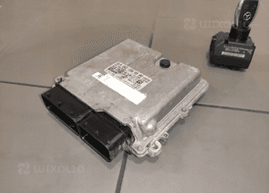 Mercedes W221 3.0CDI s komputer ecu sterownik stacyjka kluczyk oryginał 4