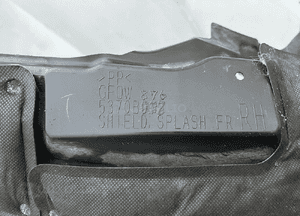 Nadkole przód przednie prawe mitsubishi outalnder iii 3 5370B876 8