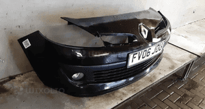 Zderzak przód przedni do renault clio iii 3 halogeny NV676 czarny 4