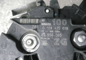 Opel Vectra C lift Zafira B Astra H 2.2 16V alternator 100A 13229987 AN 3