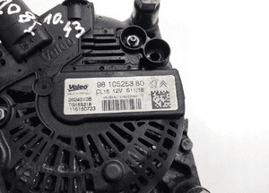 ALTERNATOR PEUGEOT 208 I 1.6 E-HDI 9810525380 2012-2019 6
