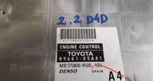 Toyota Avensis 2.2 D4D komputer sterownik silnika 89661-05A41 05C70 2