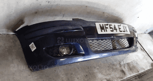 Zderzak przód przedni do toyota yaris i 1 lift fl halogeny 8P4 granatowy 3