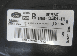 Lampa przednia przód prawa ford s-max MK2 ii galaxy iii MK3 full led 2014- 20