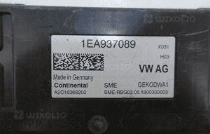 VW AUDI SKODA MODUŁ STEROWNIK KOMFORTU 1EA937089 4