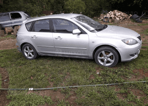 Mazda 3 03-09 BK Mechanizm wycieraczek Silniczek 6