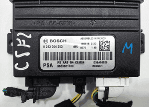 MODUŁ CZUJNIKÓW PARKOWANIA PDC CITROEN C5 III X7 9663821780 2012-2017 LIFT 4