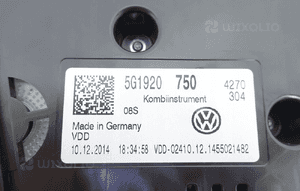 LICZNIK ZEGARY VW GOLF VII 7 5G0 30500KM 5G1920750 4