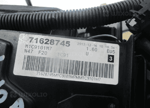 Silnik bmw F20 F21 1.6 d 116KM N47D16A kompletny 8