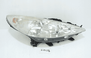 Peugeot 207 cc 2007- lampa przednia prawy przód 9683683880 1