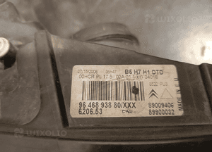 Lampa przednia prawa citroen C4 04-08 4