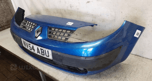 Zderzak przód przedni do renault grand scenic 2 ii  TEI45 niebieski halogeny 3