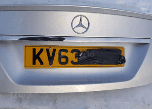 Mercedes c klasa W204 sedan klapa tył 5