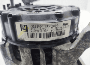 ALTERNATOR OPEL ASTRA IV J 1.4 TURBO 13581891 2012-2015 LIFT 4