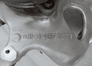 ZWROTNICA PIASTA LEWA PRZÓD AUDI A4 B8 A5 8T 2