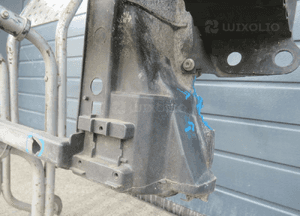 Pas wzmocnienie czołowe belka przednia przód audi A3 8P0 8P0805594A 8P0807113B 2005-2008 14