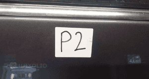 Drzwi przód przednie prawe vw volkswagen golf 5 v kombi jetta LA7T szare 2