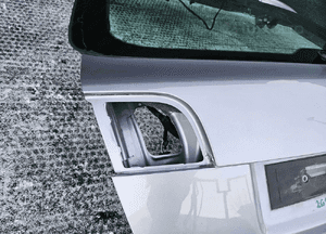 Klapa Bagaznika Szyba Srebrna Szara Audi A3 8P Sportback 5 D Drzwi 26