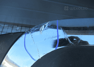 Dokładka tylna dyfuzor tylny mercedes ml W166 2011-2015 5