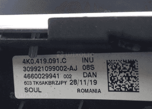KIEROWNICA MULTIFUNKCYJNA AUDI A6 C8 4K0419091C 6