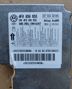 Audi A6 C6 sensor sterownik airbag poduszek 4F0959655 4F0959655B 1