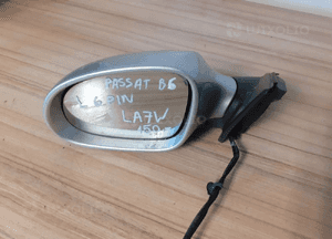 Lusterko elektryczne lewe 6 pin volkswagen passat B6 LA7W 2