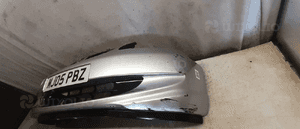 Zderzak przód przedni honda civic 7 vii lift fl NH632M srebrny 3