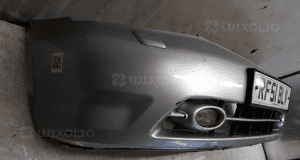 Zderzak przód przedni honda stream NH623M srebrny spryskiwacze lamp xenon halogeny 3