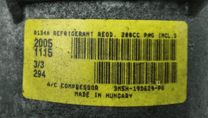 Volvo S40 II V50  Ford Focus MK2 C-Max 1.6 16V sprezarka klimatyzacji 6