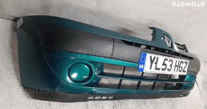 Zderzak przód przedni renault clio 2 ii  zielony 4