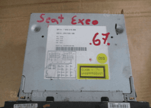 Radio radioodtwarzacz cd seat exeo 3R0035186 2