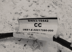 JAGUAR XK X150 WIĄZKA INSTALACJA PRZEWODY KLAPY BAGAŻNIKA TYŁ TYLNE NOWY ORYGINAŁ 3