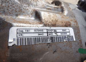 Fiat grande punto wspomaganie elektryczne kolumna 55704065 oryginał 3