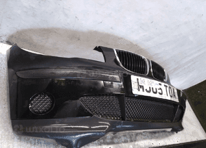 ^ ZDERZAK PRZÓD PRZEDNI DO BMW E87 SERIA 1 SCHWARZ II CZARNY 3