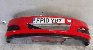Zderzak przód przedni do opel astra h 3 iii lift fl Z547 czerwony 1