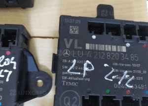 MERCEDES C 204  E 207 E 212 ML GL 164 moduł moduły drzwi zamka RÓŻNE NUMERY 16