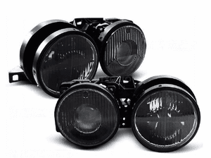 Lampy Reflektory SOCZEWKOWE BMW E30 1982-1994 KRZYŻE DEPO 2