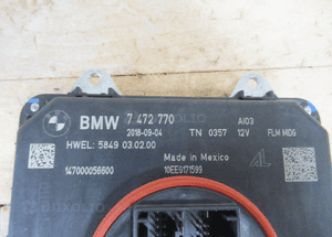 Moduł przetwornica sterownik lampy prawa bmw X3 G01 X4 G02 7472770 2017- 5