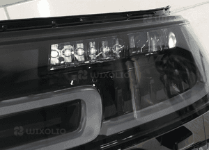 Range rover sport ii L494 lift reflektor lampa lewa przód przednia full led low oryginał 5