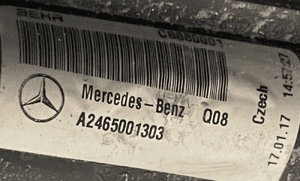 Pas przedni chlodnice komplet mercedes a W176 2.2 13