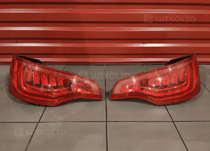 Audi Q7 4L lift lampy tylne tył led lewa prawa komplet oryginał eu ładne 1
