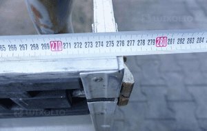 Paka skrzynia ładunkowa aluminiowa 275 x 200 bus dostawczy doka kontener 7