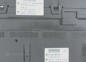 MERCEDES s 221 cl 216 moduł SAM skrzynka przód 2