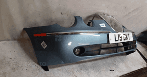 Zderzak przód przedni jaguar s type lift fl halogeny morski błękitny 5